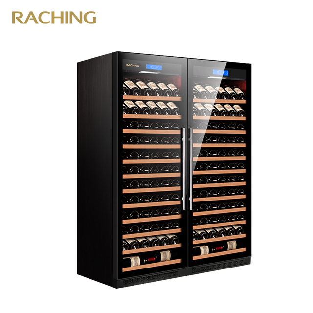 Raching CS600 Double Doors Electronic Wine Cooler Cabinet Storage