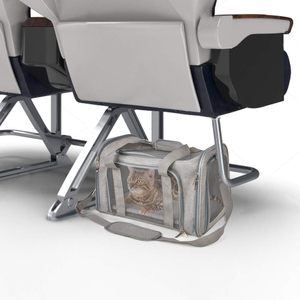 Sac de transport pour animaux de compagnie, vente chaude, haute qualité, durable, extensible, approuvé par les compagnies aériennes, sac pour chat, cage de transport pour animaux de compagnie pour les voyages - Product Image 5