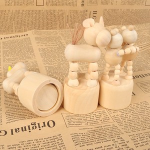 Jouet en <span class=keywords><strong>bois</strong></span> pour décoration <span class=keywords><strong>de</strong></span> bureau, marionnette à doigt, en forme d'animaux, cadeaux pour enfants, nouvelle collection <span class=keywords><strong>de</strong></span> 2018 - Product Image 3