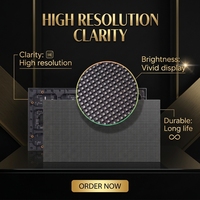Module LED couleur pleine résolution P2.5 pour intérieur, 320 mm * 160 mm, panneau d'affichage LED RGB, utilisé pour les murs vidéo et les signalétique numérique