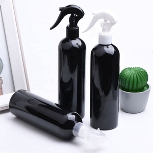Custom Logo Printing Label Black White Plastic Trigger Water Spray <b>Bottles</b> 400ml Fine <b>Mist</b> Spray <b>Bottle</b> - Product Image 6