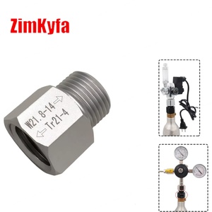 Regulador Adaptador W21.8 para Cilindros de CO2 Sodastream TR21-4, Acuarios, Cerveza Casera y Barriles, OEM Personalizable - Product Image 3
