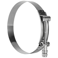 Colliers de serrage réglables en acier inoxydable pour tuyau de voiture, pince de serrage TJBC QL01B