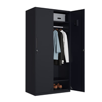 Armoire de rangement en métal pour école, bureau, dortoir, avec serrure à clé, design moderne, casier
