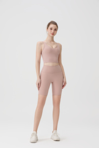 Set Yoga Lulu Berkualitas Tinggi 1:1, Bra Yoga Lululemoned, Olahraga Wanita, Fashion Lari - Product Image 6