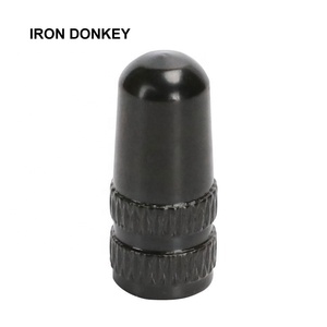 IRONDONKEY – <span class=keywords><strong>Bouchon</strong></span> de <span class=keywords><strong>valve</strong></span> <span class=keywords><strong>Presta</strong></span> en titane, caoutchouc et aluminium pour vélo – Accessoires de cyclisme en gros - Product Image 5