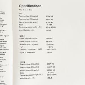 Amplificateur Audio de <span class=keywords><strong>voiture</strong></span> professionnel <span class=keywords><strong>500W</strong></span> 2 canaux classe numérique D pour Subwoofer 12V puissance <span class=keywords><strong>ampli</strong></span> de <span class=keywords><strong>voiture</strong></span> brésilien - Product Image 6