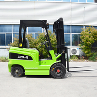 Elektrikli Forklift Küçük Yeni Forklift Lityum Akülü Elektrikli Forklift Çiftlik Mini 1.5 Ton Elektrikli Forklift