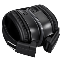 Casque audio sans fil professionnel RF890 UHF Silent Disco à 3 canaux avec LED pour événements, fêtes, location et vente en gros