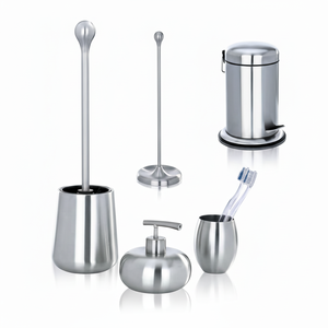 Ensemble de salle de bain en métal robuste pour une utilisation régulière et durable - Product Image 1