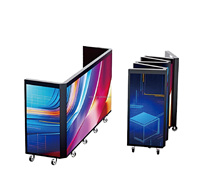 Stok Lokal AS |   Layar LED Sewa untuk Bar Luar Ruangan 3.91mm 6-Lipat - Pemasangan Cepat, Siap Pakai, Panel Anti-Tabrakan