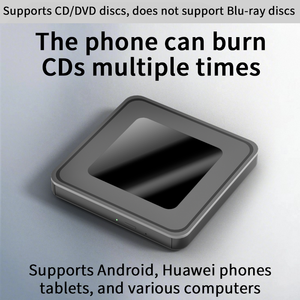 Unidad de <span class=keywords><strong>DVD</strong></span>/CD Externa, Reproductor de <span class=keywords><strong>DVD</strong></span> Portátil, Grabadora de CD/<span class=keywords><strong>DVD</strong></span>, USB 3.0 Tipo-C para Teléfono Móvil, Mac, Windows - Product Image 3