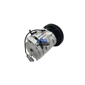 Compresor de aire acondicionado del motor del excavador 4JJ1 DE LA PC200-7 447220-2580 8980839230 10S15C - Product Image 1