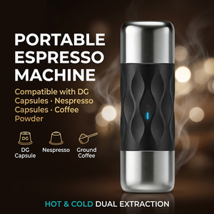 Machine à expresso portable sans fil rechargeable par USB de type C pour les voyages <span class=keywords><strong>en</strong></span> voiture - Product Image 2
