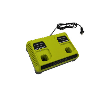 <span class=keywords><strong>Chargeur</strong></span> rapide double chimie <span class=keywords><strong>18V</strong></span> ABS 2 ports P118 compatible <span class=keywords><strong>Ryobi</strong></span> pour batteries ONE P117 P118 12V-<span class=keywords><strong>18V</strong></span> Max Li-Ion - Product Image 5