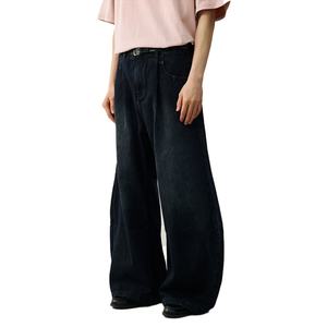 Vaqueros de Mezclilla Estilo Boyfriend Personalizados para Mujer, 100% Algodón, Alta Calidad, Lavados, Vintage, Holgados, Tallas Grandes - Product Image 2