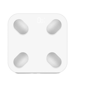 <span class=keywords><strong>Balance</strong></span> <span class=keywords><strong>connectée</strong></span> intelligente Bluetooth <span class=keywords><strong>avec</strong></span> écran LCD numérique de précision 180 kg pour la mesure corporelle et l'analyse de la graisse - Product Image 3