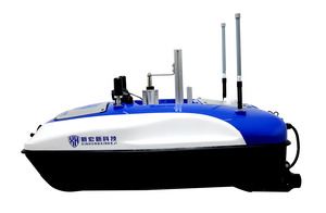 เรือตรวจสอบไร้คนขับทางน้ำระบบนำทางอัตโนมัติความแม่นยำสูง USV ระบบสื่อสารไร้สาย วัสดุคาร์บอนไฟเบอร์ - Product Image 4