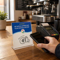 Carte-cadeau NFC RFID personnalisée OEM avec puce F08, code QR, 13,56 MHz, ISO14443A, emballage en boîte blanche étanche