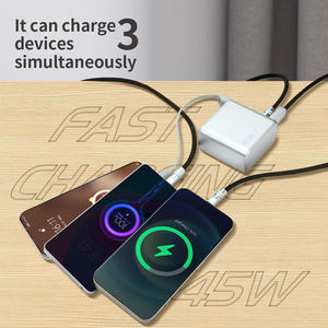 ייצור מותאם אישית מיני מתכת הסיטונאי מתכת נייד הסיטונאי חכם דיגיטלי pd45w <span class=keywords><strong>15000mah</strong></span> עם כבל - Product Image 4