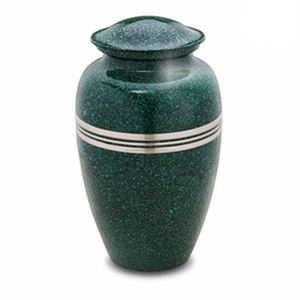 Pride Rainbow Cremation Urn Adult Cremation Urn Handcrafted Solid Brass Urn for Human Ashes - Product Image 4