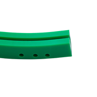 Rails de guidage en UHMWPE sur mesure pour ligne d'embouteillage, profilés en C, bandes anti-usure en plastique technique, guides de chaîne en UHMWPE