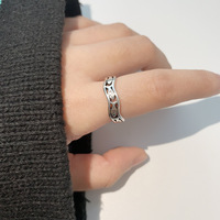 Version coréenne de la nouvelle mode rétro anneau de poisson personnalité féminine tendance pour arrêter la personnalité bague boudoir