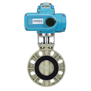 Actuador de Plástico PPH Motorizado de Alto Rendimiento a Prueba de Explosiones Tipo Regulable 200Nm 240VAC DN80 - Product Image 2