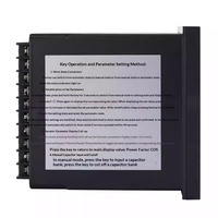 Contrôleur intelligent de compensation automatique de puissance réactive basse tension CHINT JKF8 6 canaux/12 canaux Chine ZHE