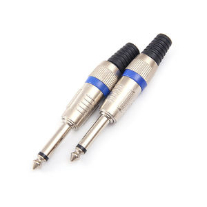 Conectores de Audio de níquel tipo soldadura de grado profesional de nuevo diseño, enchufes de Audio de soldadura de alambre para Cables de Audio de soldadura DIY - Product Image 4