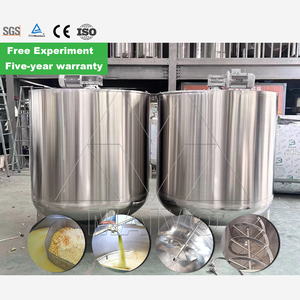 Réservoir de réacteur chimique d'équipement de déparaffinage en verre chemisé des réacteurs de mélange chimiques 1000l - Product Image 6