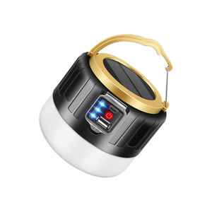 Linternas Solares LED al por Mayor, Lámpara de Camping, Foco, Linterna Recargable OEM, Bombilla Portátil Colgante, 80 SMD IP65 - Product Image 1