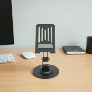 Support de téléphone portable WORKEZ 360° rotatif, pliable, flexible, étanche, en alliage, à deux niveaux, pour appareils de 1 à 5,9 pouces, pour table - Product Image 5