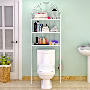 Venta al por mayor de estilo moderno de 3 capas de metal estante de almacenamiento de baño estante de almacenamiento de lavadora estante de almacenamiento - Product Image 3