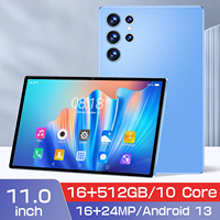 Tablet S23U Económica de 11 Pulgadas con Pantalla Completa, Snapdragon 8, 16GB, 1TB, Cámara de 108MP, 8000mAh, 4G, 5G, Logotipo OEM Personalizado, Teclado, Venta al Por Mayor en África