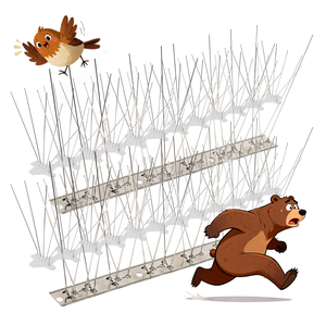 Japonya'da Çok Satan Paslanmaz Çelik Kuş Dikenleri - Sağlam Ayı/Vahşi Hayvan/Kuş Kovucu Özel Uzunluk/Yağlaklık Su Geçirmez - Product Image 1