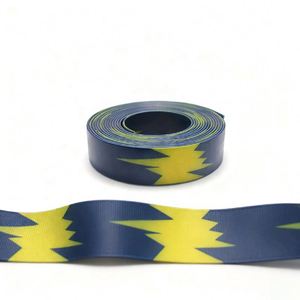 Industrial Binding Strap Supply Custom logo UV Resistant PVC/TPU Printed Coated <b>Webbing</b> for Harness Handle Strap - Product Image 4