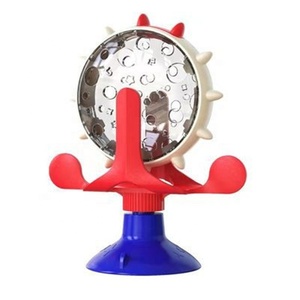 Nuevo Producto: Juguete Giratorio para Gatos con Diseño de Molino de Viento, Divertido y Antienfermedades, Dispensador Interactivo de Comida para Mascotas - Product Image 3