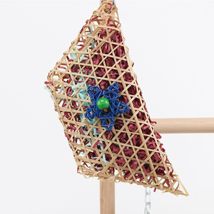 <strong>Parrots</strong> Playground Bird Perch Gym Playpen Birds Chewing <strong>Toys</strong> Bridges With Swings Food Bowl