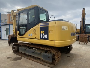 Excavatrice utilisée KOMATSU PC130-7 des prix bon marché excellente représentation Excavatrice utilisée KOMATSU à vendre - Product Image 5