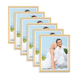 Cadre photo en bois A3 Poster noir <span class=keywords><strong>et</strong></span> blanc pour photos 16x20 Affichage d'images Marco Para - Product Image 1