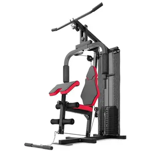 Peralatan olahraga multifungsi, mesin kekuatan kebugaran, peralatan latihan berat sistem Gym rumah