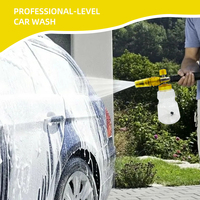 Lance à mousse haute pression multicolore pour lavage de voiture, buse à large ouverture, flacon pulvérisateur de mousse