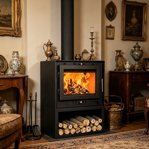 Poêle à <span class=keywords><strong>bois</strong></span> en fonte pour foyer, four à <span class=keywords><strong>bois</strong></span>, brûleur de bûches, chauffage intérieur pour salon, maison, appartement, chauffage hivernal - Product Image 1