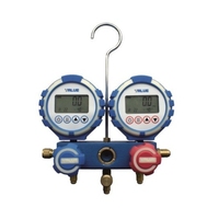 Outils de réfrigération précision numérique Double jauge précise jauge de collecteur VDG-2-S1 1/2 jauge de pression électronique fluoromètre