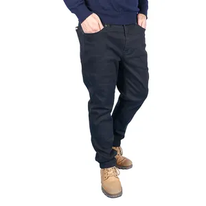 Dark Wash Black Men Jeans Pantalones Venta al por mayor Denim Men Denim Pantalones para hombres