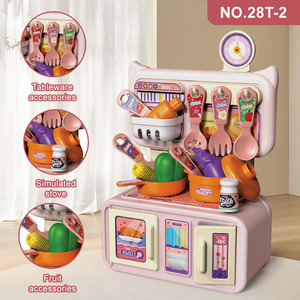 Set da Cucina <span class=keywords><strong>Giocattolo</strong></span> per Bambine con Mini Fornello Automatico a Spruzzo d'Acqua Personalizzabile OEM - Product Image 4