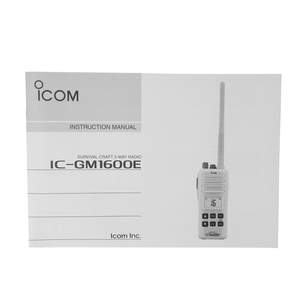 El radio portátil marino VHF ICOM GM1600E está diseñado para embarcaciones de supervivencia compatibles con GMDSS CON BP-252 - Product Image 4