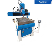 Machine de gravure de précision AceBest Small CNC automatique de bureau 6060, moteur 2,2 kW, 220 V, 800 mm/s, 600x600 mm, haute précision