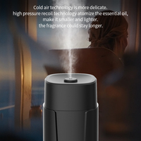 Diffuseur d'arômes électrique sans eau pour hôtel de luxe, machine à parfum avec écran numérique et lumière d'ambiance 7 couleurs